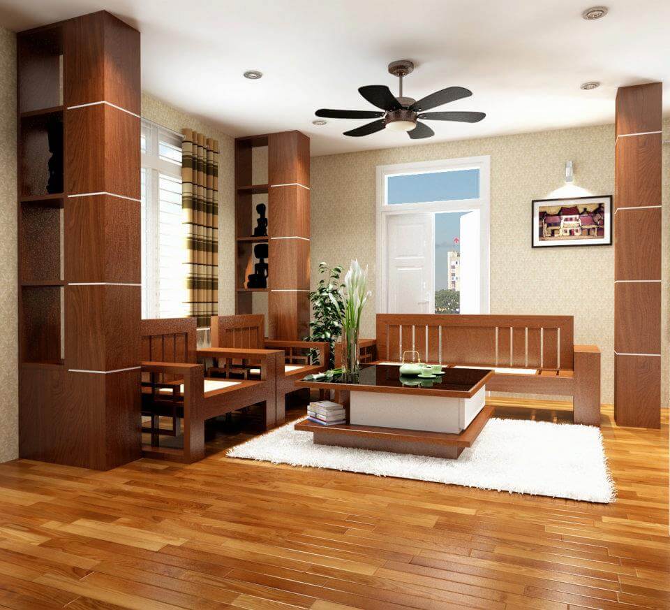 Đẹp và sang trọng với nội thất nhà đẹp bằng gỗ